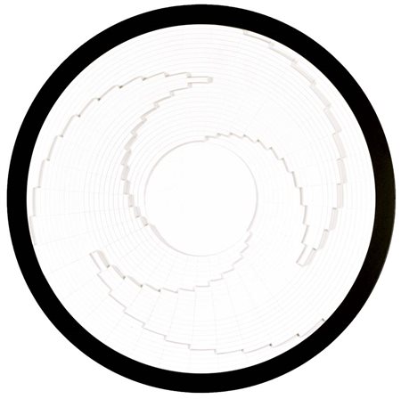 MORANDINI MARCELLO Mantova 1940 Dimensioni 1981 porcellana es. 308/2500 diam....