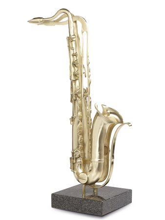 Arman Nizza 1928 - 2005 Sax, 1984 Scultura in bronzo, multiplo, es. 53/100,...