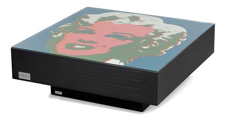 J2L La Chapelle d’Andaine 1936 Tavolo Andy Tavolino con serigrafia a colori,...