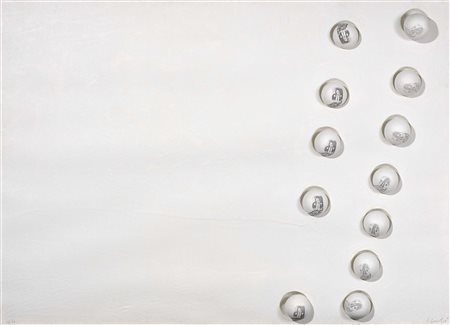 Enzo Cucchi Morro d’Alba (An) 1949 La scala Polistirolo e stampa su carta,...