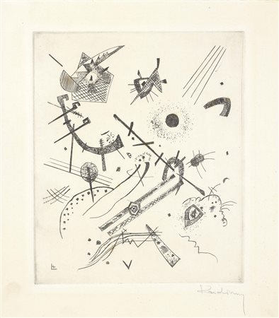 Wassily Kandinsky Mosca 1886 - Neuilly-sur-Seine 1944 Kleine Welten XI ,...