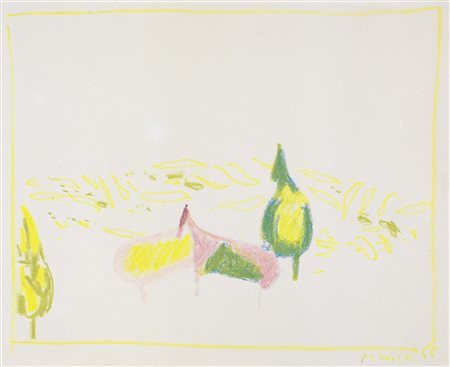 Antonio Zoran Music Gorizia 1909 - Venezia 2005 Cavallini dalmati, 1966...