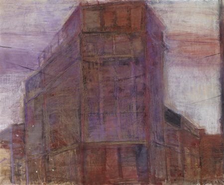 Giovanni Frangi Milano 1959 Via Larga, 1996 Pastello su carta, cm. 150x180...