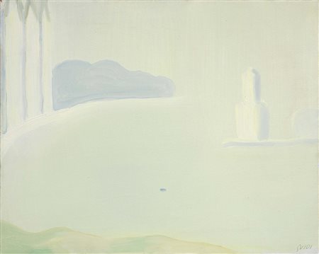 Virgilio Guidi Roma 1891 - Venezia 1984 Bacino di San Marco, 1964 Olio su...