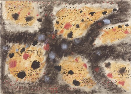 Antonio Zoran Music Gorizia 1909 - Venezia 2005 Terre dalmate, 1958 Pastello...