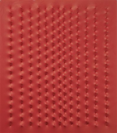 Giuseppe Amadio Todi (Pg) 1944 Abante Acrilico su tela estroflessa, cm....