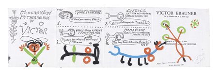 Victor Brauner Piatra-Naemtz 1903 - Parigi 1966 Progression Mythologique de...