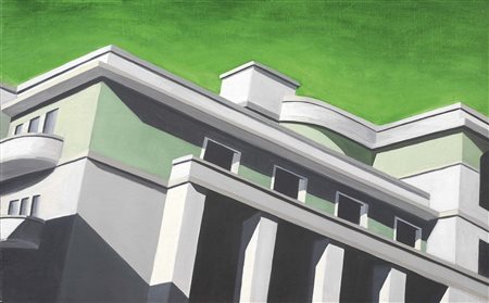 Marco Petrus Rimini 1960 Senza titolo, 1999 Olio su tela, cm. 50x80 Firma e...