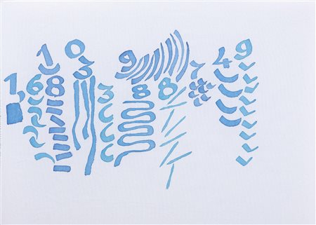 Giorgio Griffa Torino 1936 Sezione aurea 749, 2011 Acrilico su tela, cm....