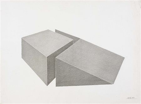 Giuseppe Uncini Fabriano (An) 1929 - Trevi (Pg) 2008 Composizione, 1973...