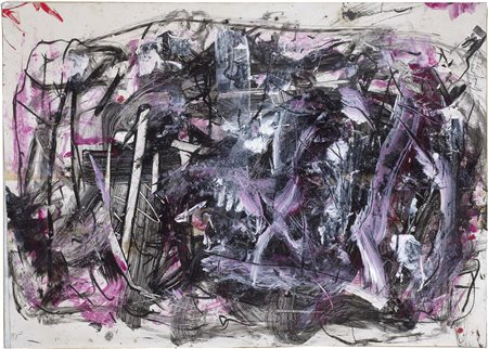 Emilio Vedova Venezia 1919 - 2006 Immagini del tempo, 1972 Pittura su cartone...