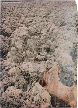 Mimmo Rotella Catanzaro 1918 - Milano 2006 Nudo naturale, 1973 Effaçage, cm....