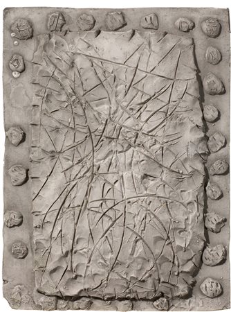 Remo Bianco Milano 1922 - 1988 Senza titolo, 1956 Impronta su cartone...