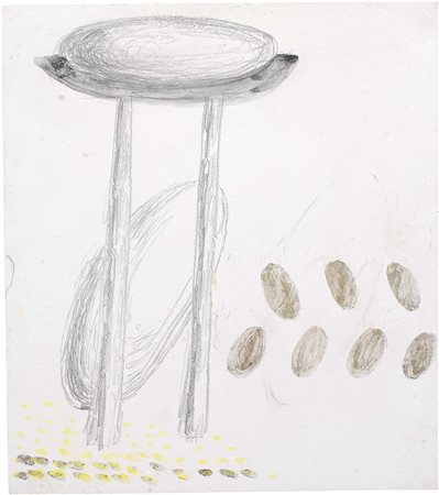 Fausto Melotti Rovereto (Tn) 1901 - Milano 1986 Senza titolo, 1974 Gesso e...