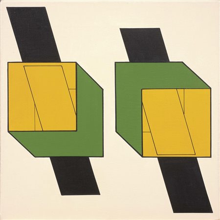 Walter Fusi Udine 1924 - Colle Val d’Elsa (Si) 2013 Senza titolo, 1973 Olio...