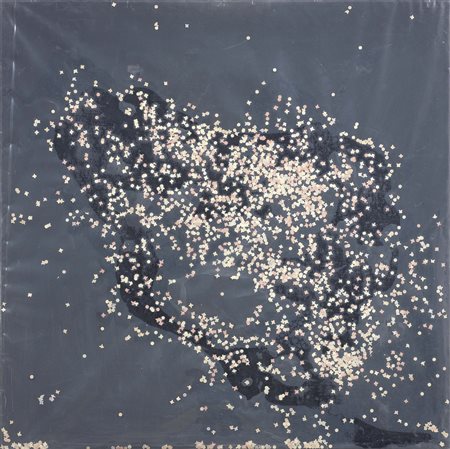 Tano Festa Roma 1938 - 1987 Coriandolo, 1985-86 Acrilico e coriandoli su...