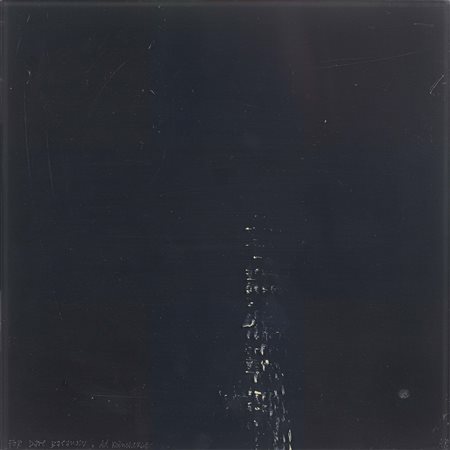 Ad Reinhardt Buffalo 1913 - New York 1967 Senza titolo Plexiglas e olio, cm....