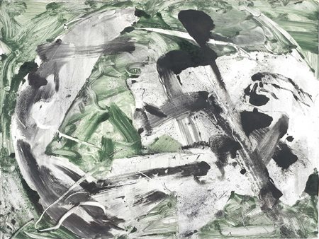 Emilio Vedova Venezia 1919 - 2006 G.T.-E.V. 10/89 W. 23, 1989 Olio su carta...