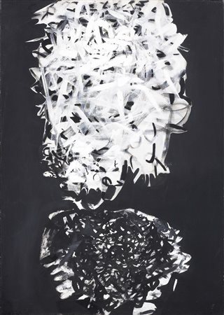 Antonio Sanfilippo Partanna (Tp) 1923 - Roma 1980 Senza titolo, 1960 Tempera...