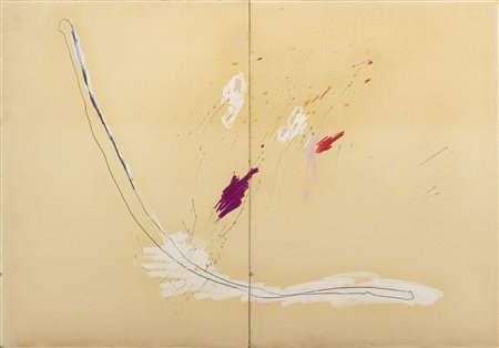 Pier Paolo Calzolari Bologna 1943 Senza titolo, 1968 Tecnica mista su...