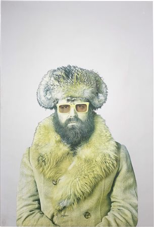 Michelangelo Pistoletto Biella 1933 Autoritratto, 1972 Serigrafia su acciaio,...