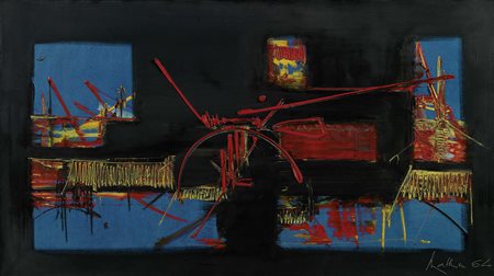 Georges Mathieu Boulogne-sur-mer 1921 - Boulogne-Billancourt 2012 Vaumadeuc,...