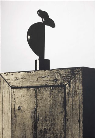Michelangelo Pistoletto Biella 1933 Arp su un mobile di Marcel Duchamp, 1974...