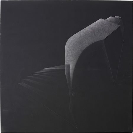 Gino De Dominicis Ancona 1947 - Roma 1998 Senza titolo (Scala), 1990 Grafite...