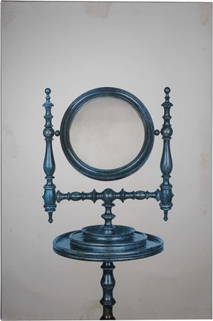 Michelangelo Pistoletto Biella 1933 Toeletta Serigrafia su acciaio...