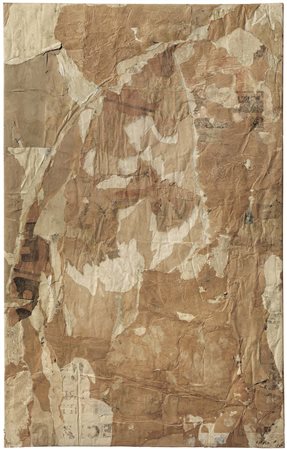 Mimmo Rotella Catanzaro 1918 - Milano 2006 Senza titolo, 1958 Retro di...