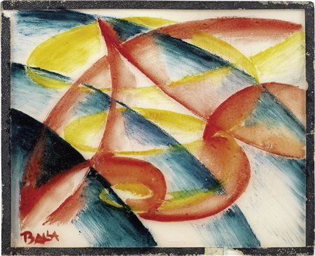 Giacomo Balla Torino 1871 - Roma 1958 Linea di velocità + cielo, 1913 - 1920...