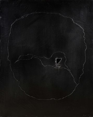 Lucio Fontana Rosario Santa Fè 1899 - Varese 1968 Concetto spaziale, 1962...