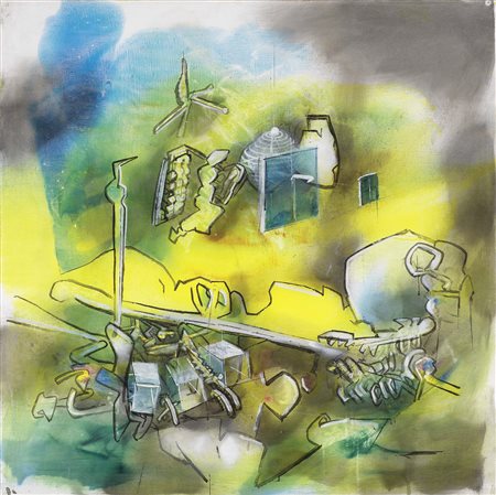 Sebastian Echaurren Matta Santiago del Cile 1911 - Tarquinia (Vt) 2002 Le...