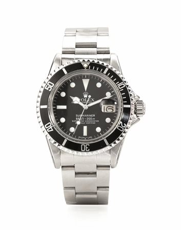 OROLOGIO DA POLSO ROLEX OYSTER PERPETUAL DATE SUBMARINER 660ft=200m, IN...