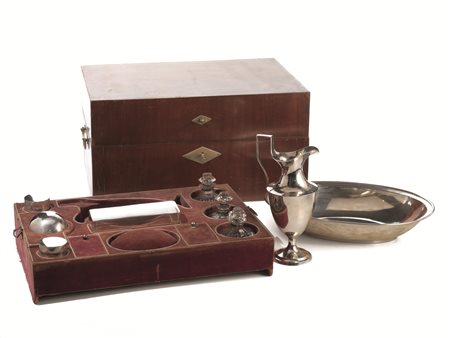 SERVITO DA TOILETTE DA VIAGGIO, BERLINO FINE SEC. XVIII-INIZI SEC. XIXin...