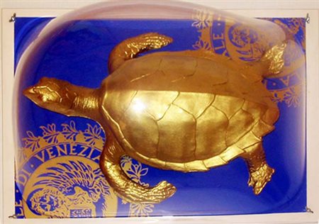 CRACKING ART GROUP Testuggine - SOS World 2001 Scultura in plastica reciclata...