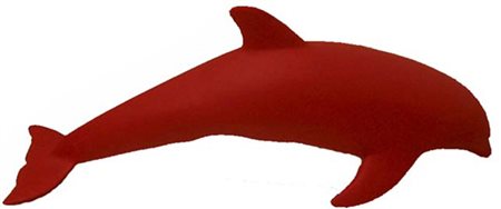 CRACKING ART GROUP Delfino - SOS World 2001 Scultura in plastica reciclata...