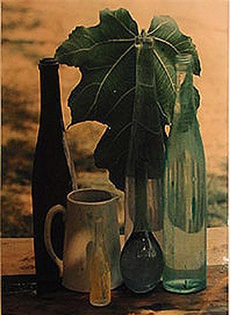 MARIO GIACOMELLI Bottiglia gialla scatto del 1952-57, sviluppata nel 1975...