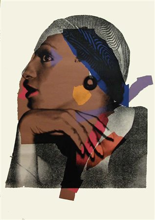 ANDY WARHOL Ladies & Gentlemen screenprint on paper tirata a 125 esemplari cm...