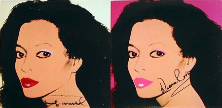 ANDY WARHOL Diana Ross - Silk electric 1982 Cover originale firmata da Andy...