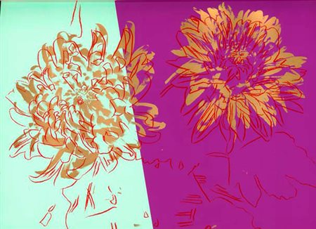 ANDY WARHOL Kiku 1983 - 1984 Serigrafia su cartoncino, firmata, eseguita per...