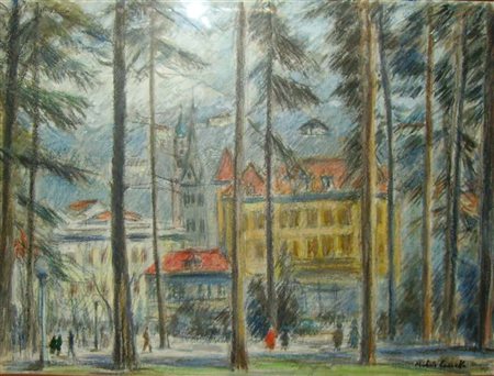 MICHELE CASCELLA Merano 1977 Pastello cm. 65x 50 Provenienza: Collezione...