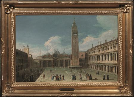 Pittore veneziano, fine sec. XVIII-inizi XIXVEDUTA DI PIAZZA SAN MARCO VERSO...