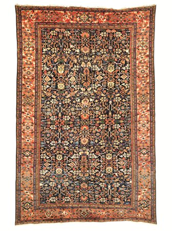 TAPPETO ZIEGLER MAHAL PERSIA, AREA DI SULTANABAD, FINE SECOLO XIXcampo...