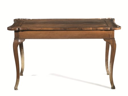 Tavolo da centro, Toscana, seconda metà sec. XVIIIin noce intarsiato a...