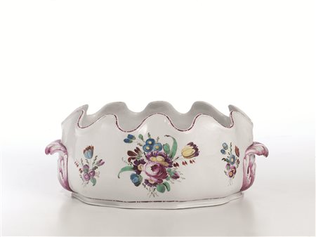 RINFRESCABICCHIERI, MANIFATTURA GINORI A DOCCIA, FINE SECOLO XVIIIin...