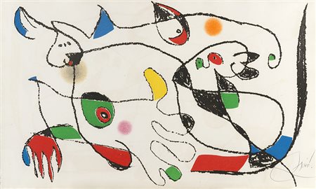 Joan Mirò (Barcellona 1893 - Palma Di Maiorca 1983) - "Adonides" Portfolio...