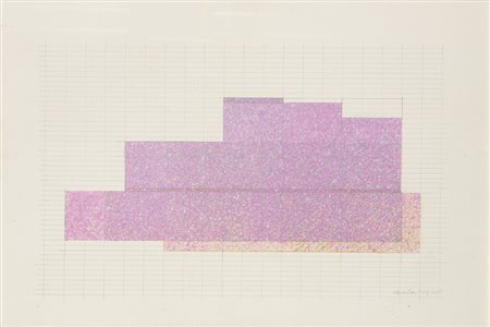 Rodolfo Aricò (Milano 1930 - Milano 2002) - "Senza titolo" 1975 tecnica mista...