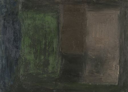 Arturo Vermi (Bergamo 1928 - Paderno d'Adda 1988) - "Senza titolo (Informale...