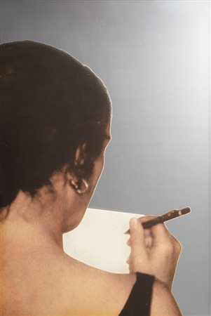 Michelangelo Pistoletto (Biella 1933) - "Senza titolo" 1993 serigrafia su...